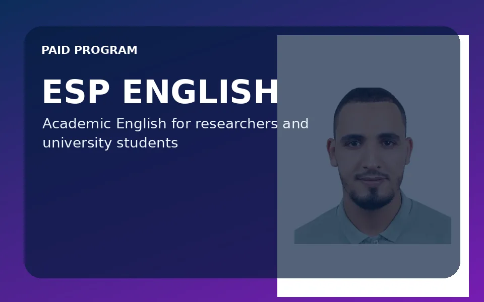 ESP English Program — August 2026