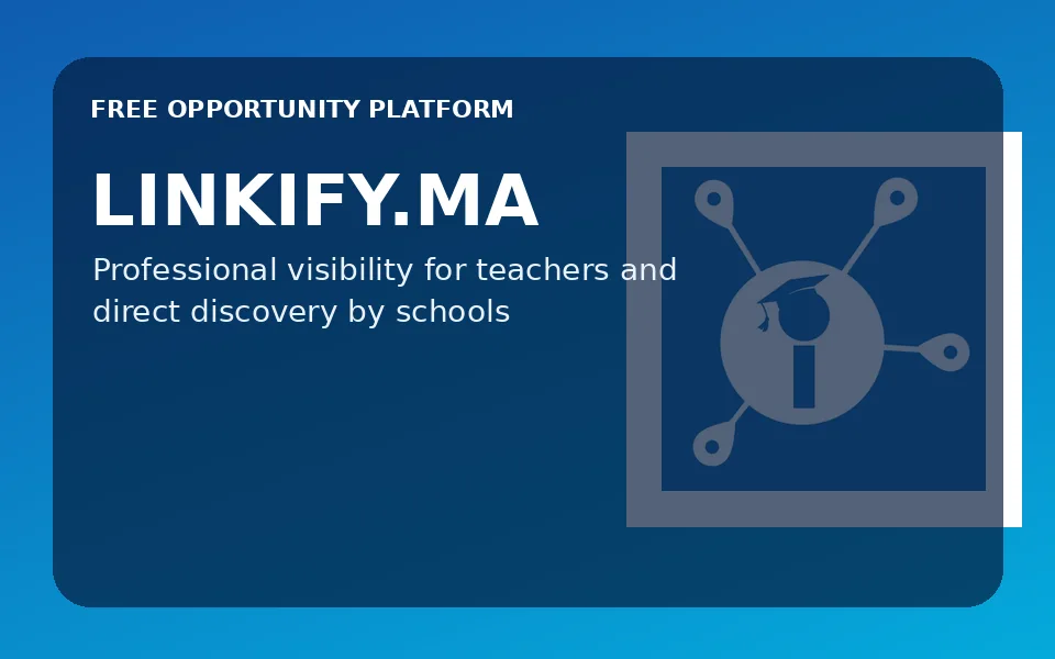 Linkify.ma — Teacher Opportunity Platform
